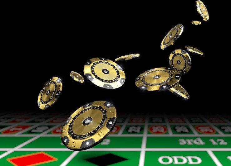 Domino QQ table interface showing seat positions and live betting